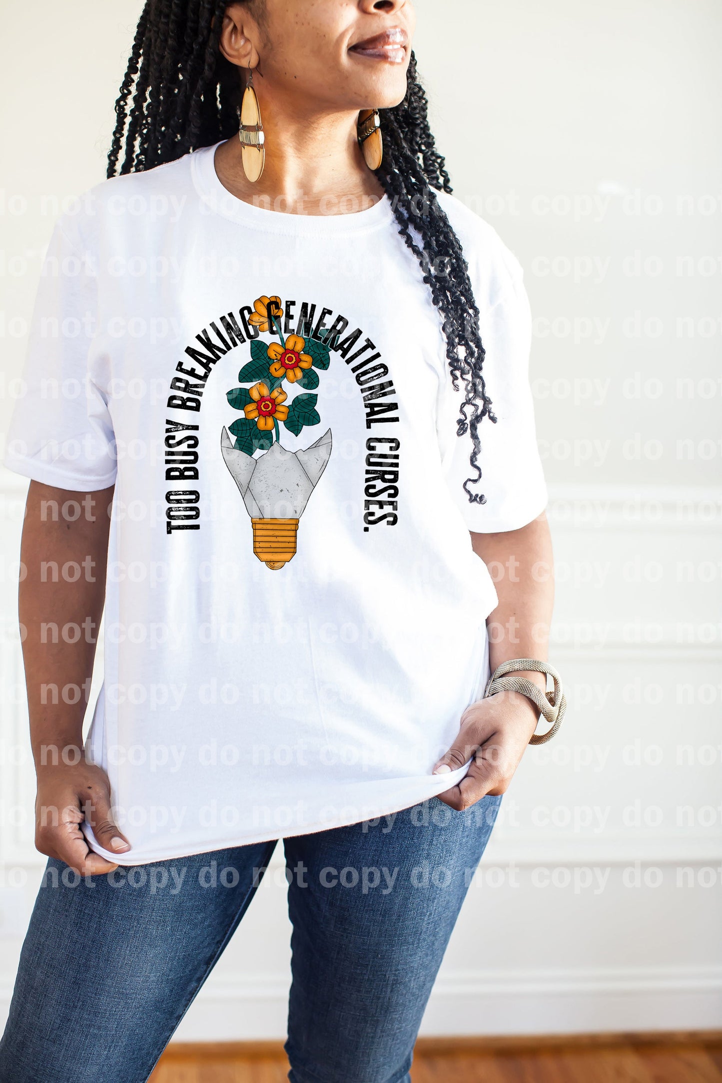 Too Busy Breaking Generational Curses Dream Print or Sublimation Print