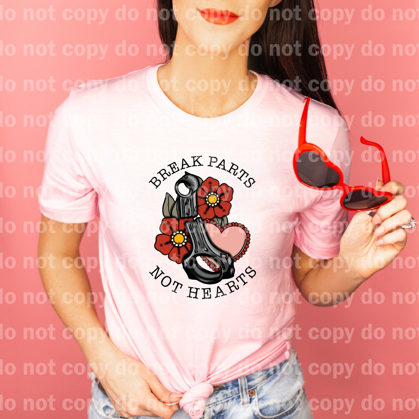 Break Parts Not Hearts Full Color/One Color Dream Print or Sublimation Print