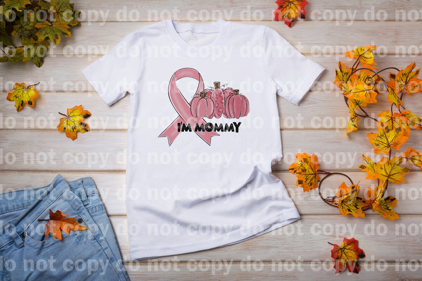 Breast Cancer Awareness I'm Mommy Dream Print or Sublimation Print