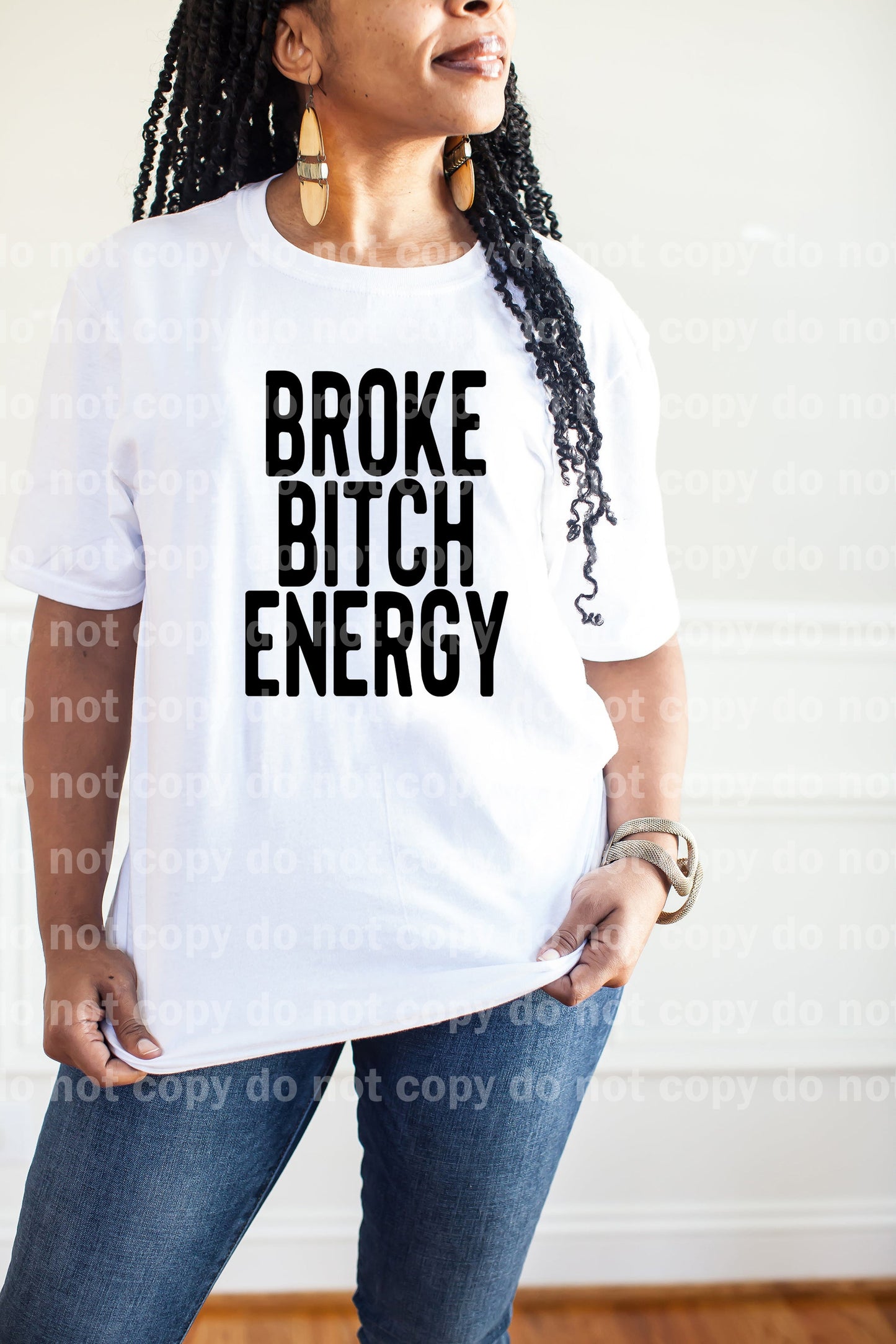 Broke Bitch Energy Dream Print or Sublimation Print