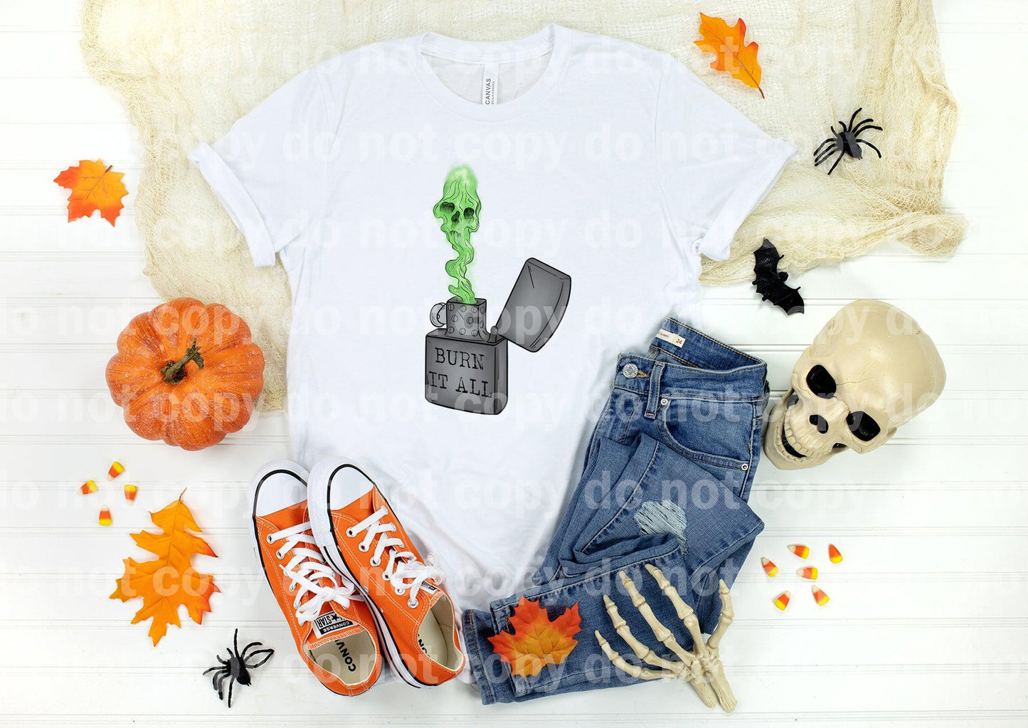 Burn It All Full Color/One Color Dream Print or Sublimation Print