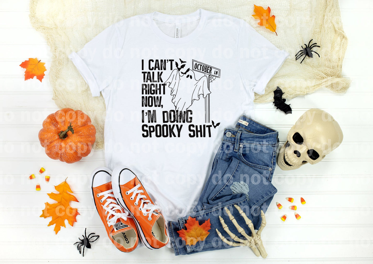 I Can't Talk Right Now, I'm Doing Spooky Shit Dream Print or Sublimation Print