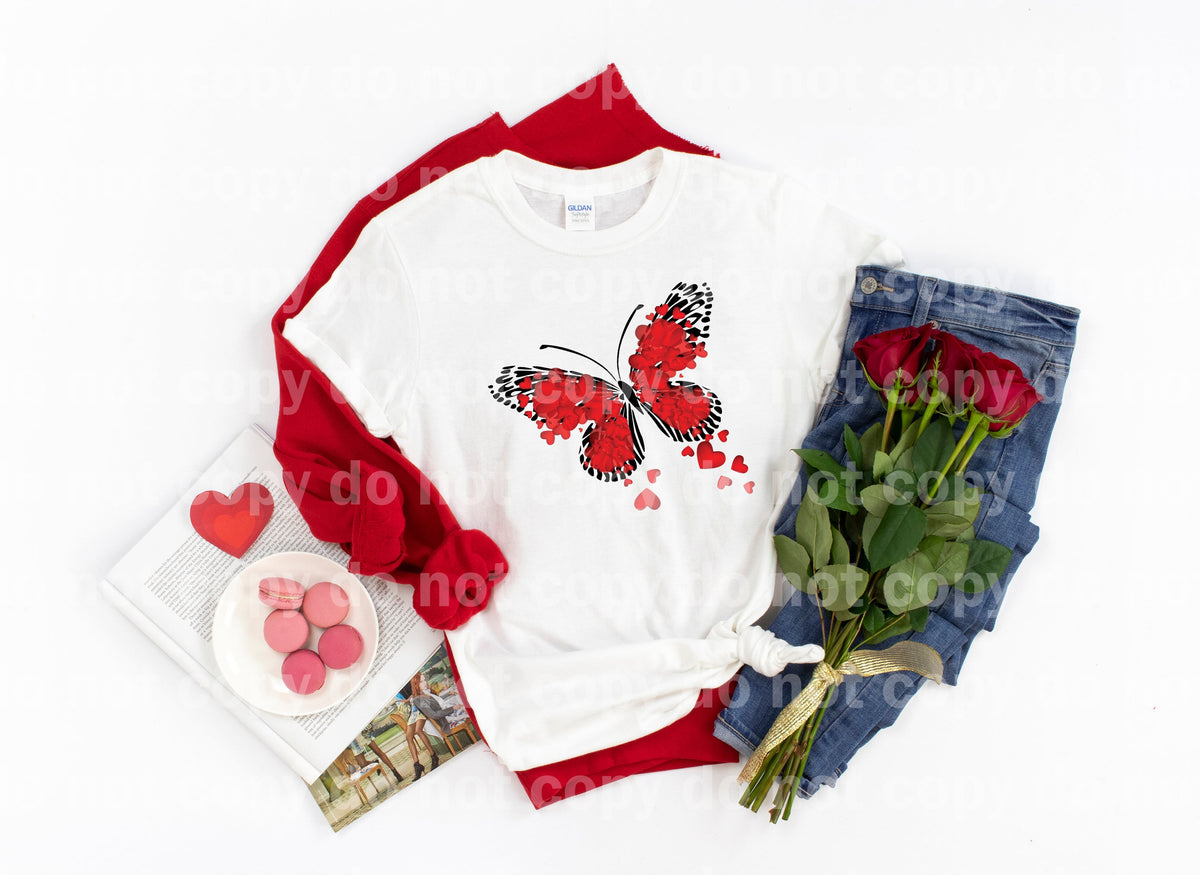 Butterfly Hearts Dream Print or Sublimation Print