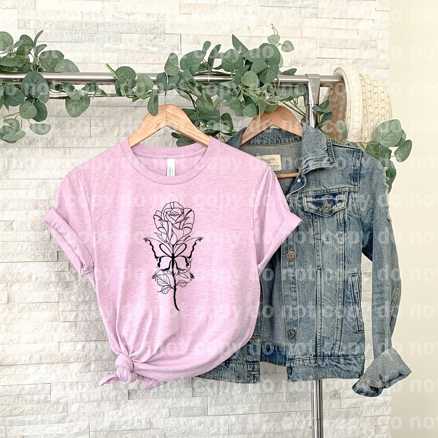 Rose And Butterfly Dream Print or Sublimation Print