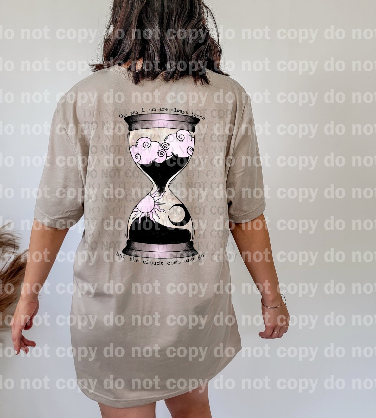 The Sky And Sun Are Always There But The Clouds Come And Go Full Color/One Color Dream Print or Sublimation Print
