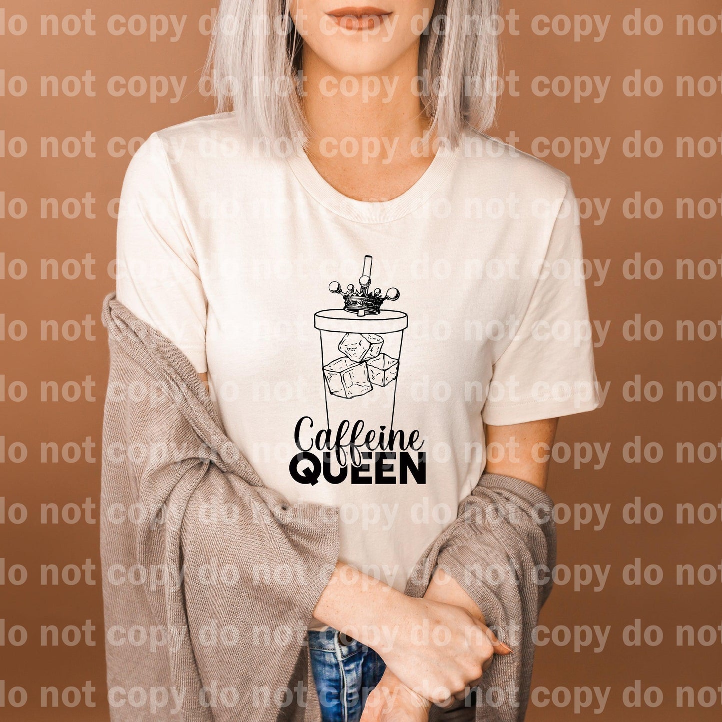 Caffeine Queen Black Dream Print or Sublimation Print