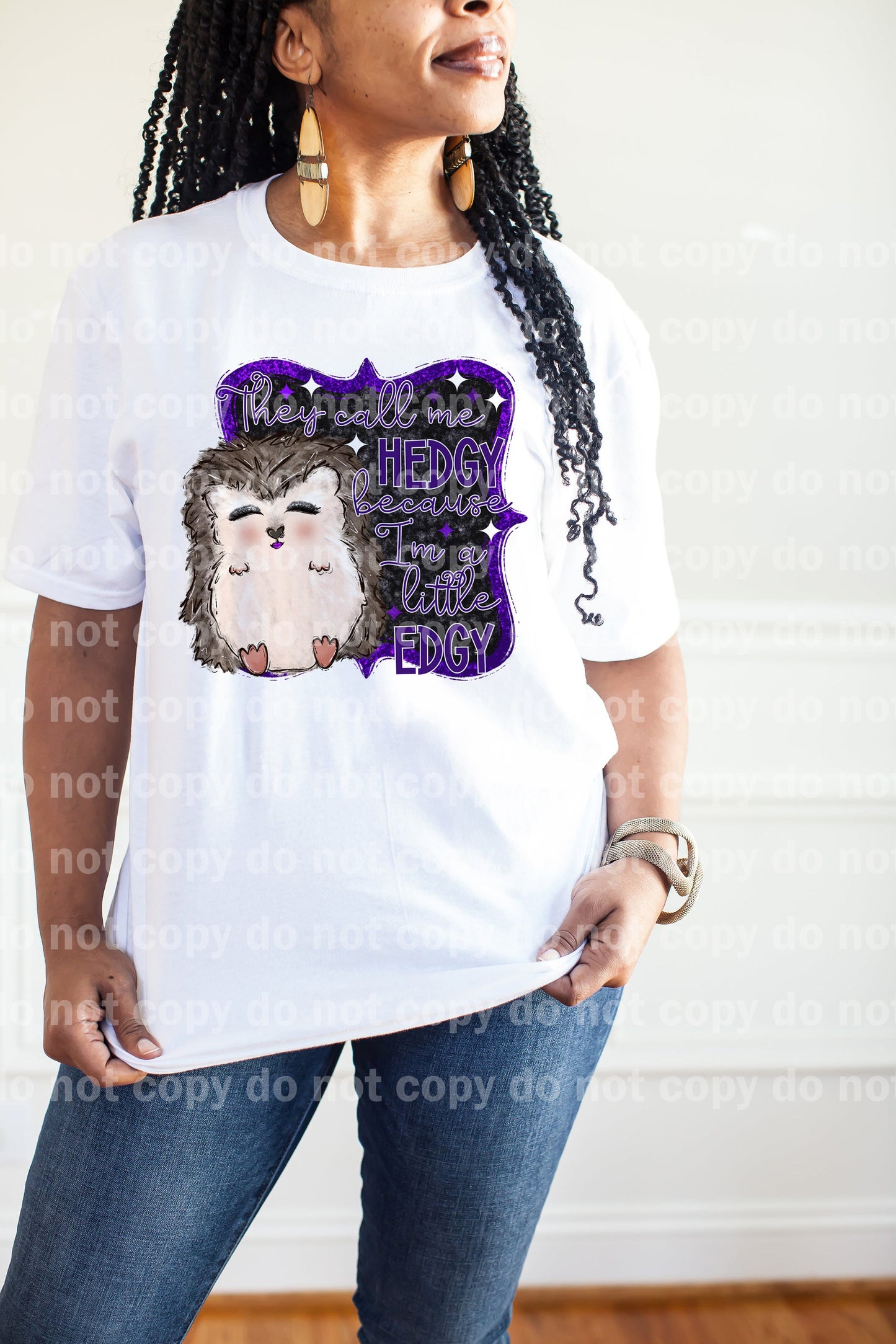 They Call Me Hedgy Because I'm A Little Edgy Dream Print or Sublimation Print
