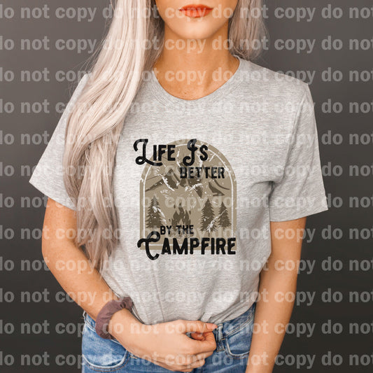 Life Is Better By The Campfire Dream Print or Sublimation Print