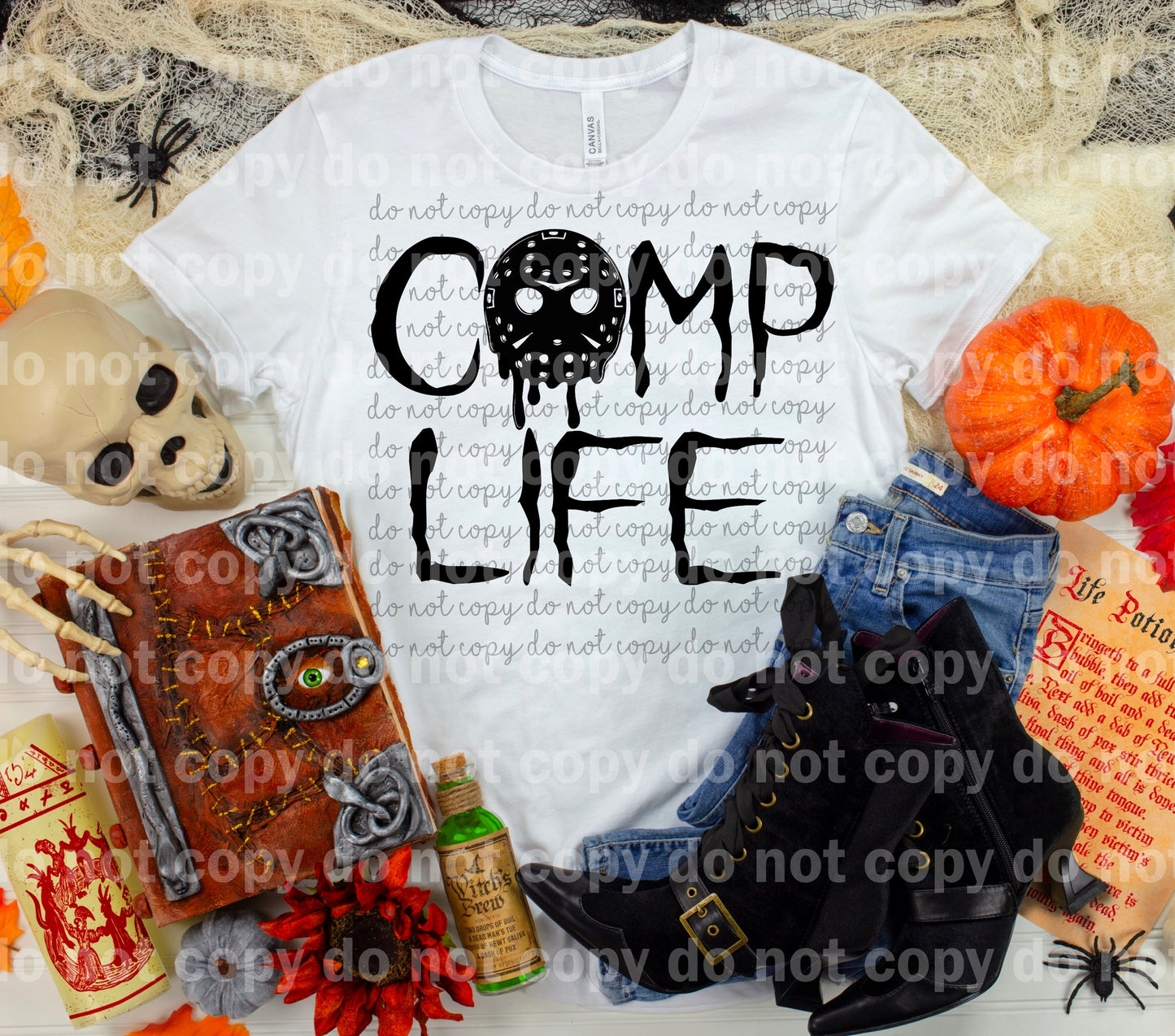 Camp Life Drippy Mask Dream Print or Sublimation Print