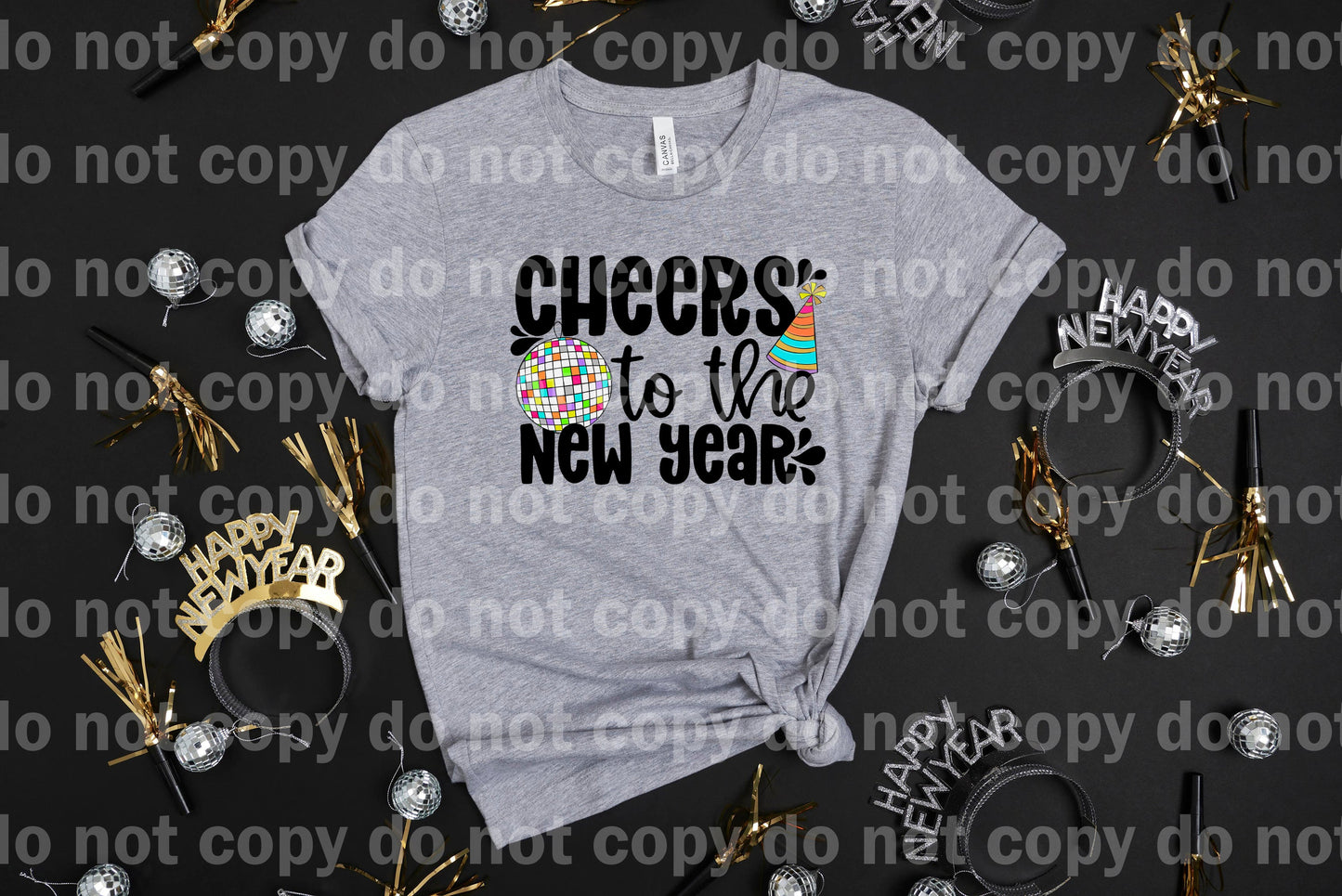 Cheers To The New Year Dream Print or Sublimation Print