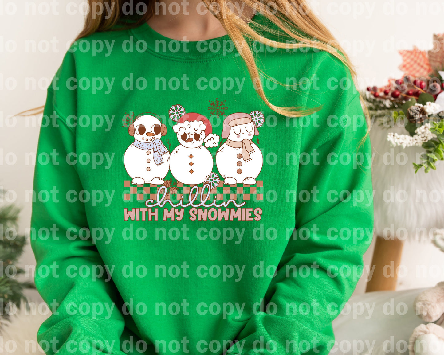 Chillin With My Snowmies Dream Print or Sublimation Print