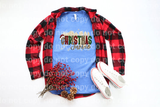 Christmas Junkie Gold Glitter Dream Print or Sublimation Print