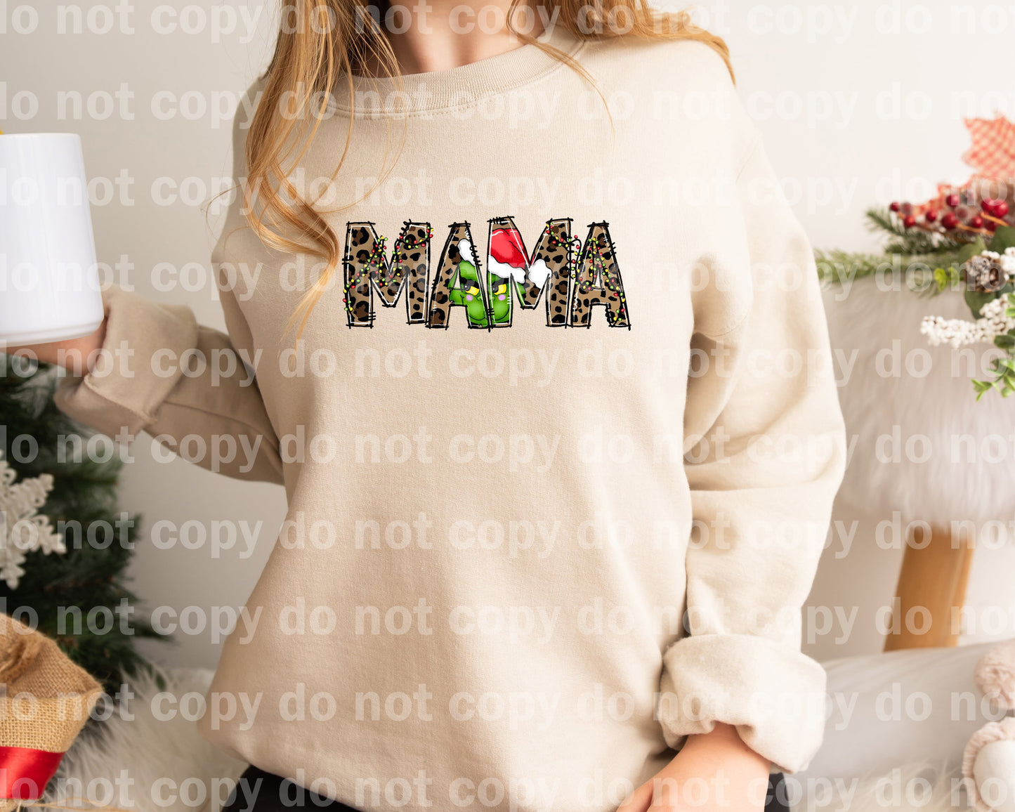 Christmas Mama Dream Print or Sublimation Print