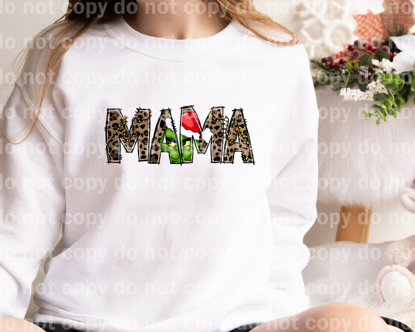 Christmas Mama Dream Print or Sublimation Print