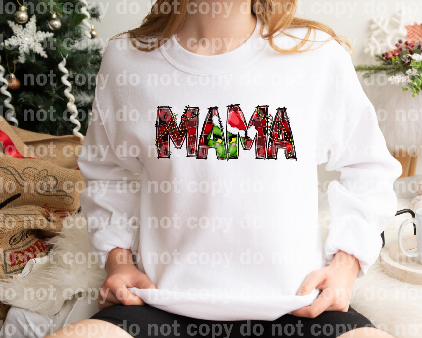 Christmas Mama Red Dream Print or Sublimation Print