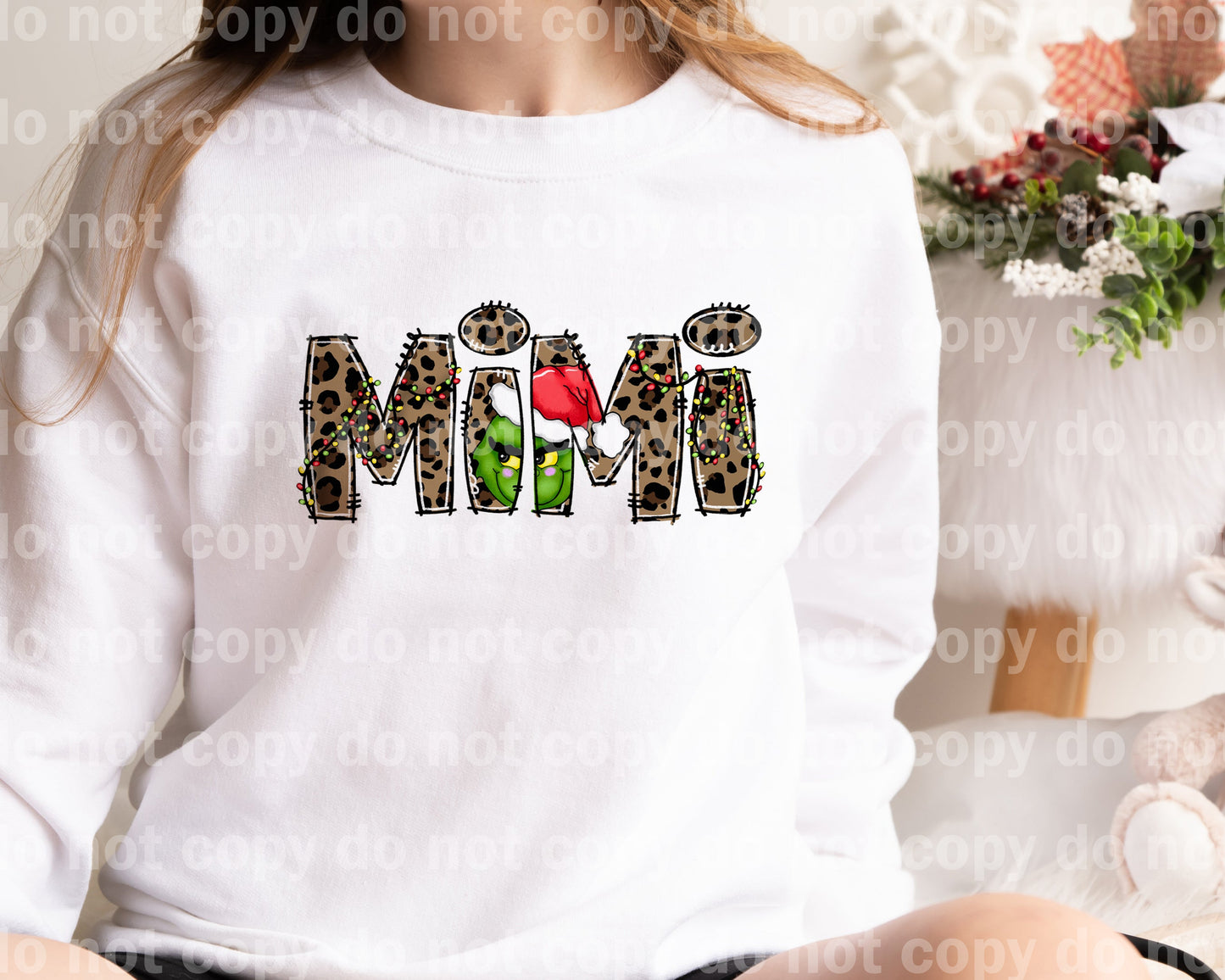 Christmas Mimi Dream Print or Sublimation Print