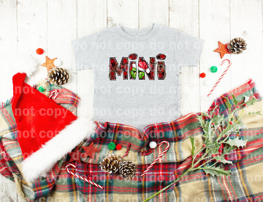 Christmas Mini Plaid Red Dream Print or Sublimation Print