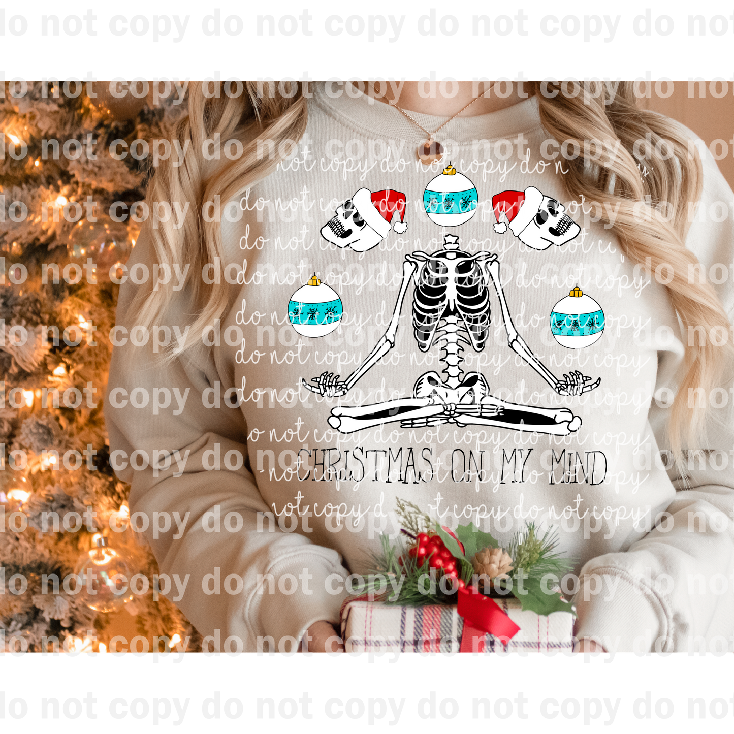 Christmas On My Mind Full Color/One Color Dream Print or Sublimation Print