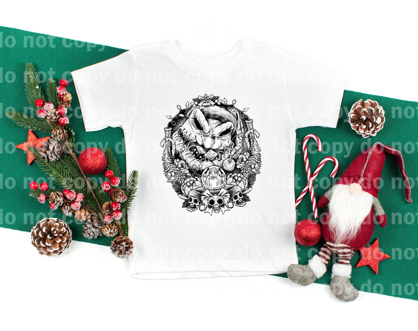 Boogie Christmas Full Color/One Color Dream Print or Sublimation Print