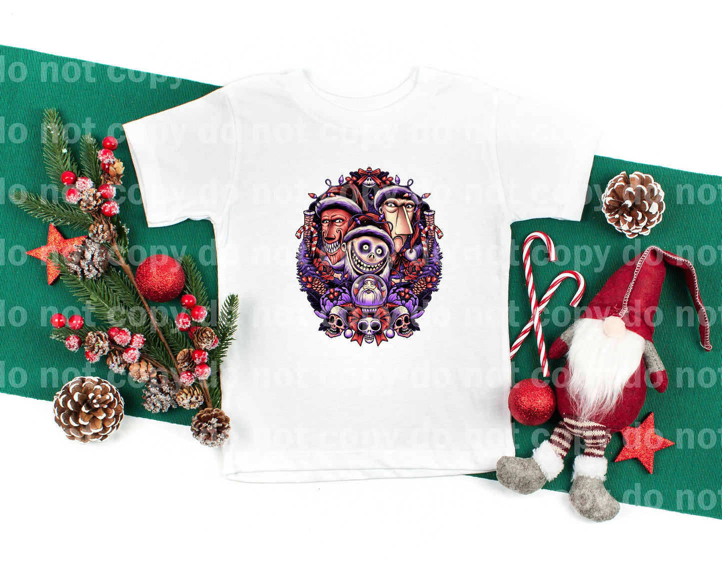 Shock Lock Christmas Full Color/One Color Dream Print or Sublimation Print