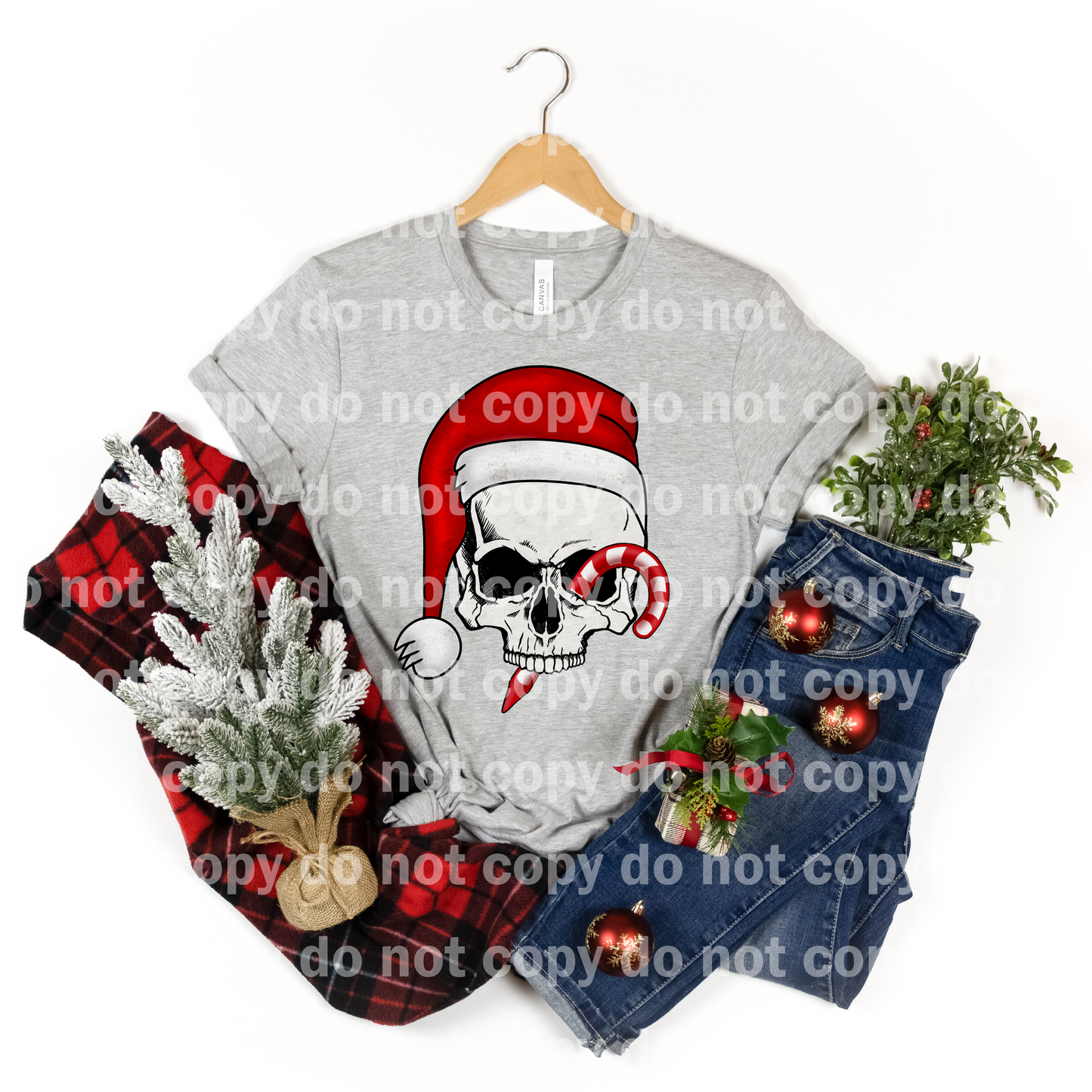 Christmas Skull Dream Print or Sublimation Print