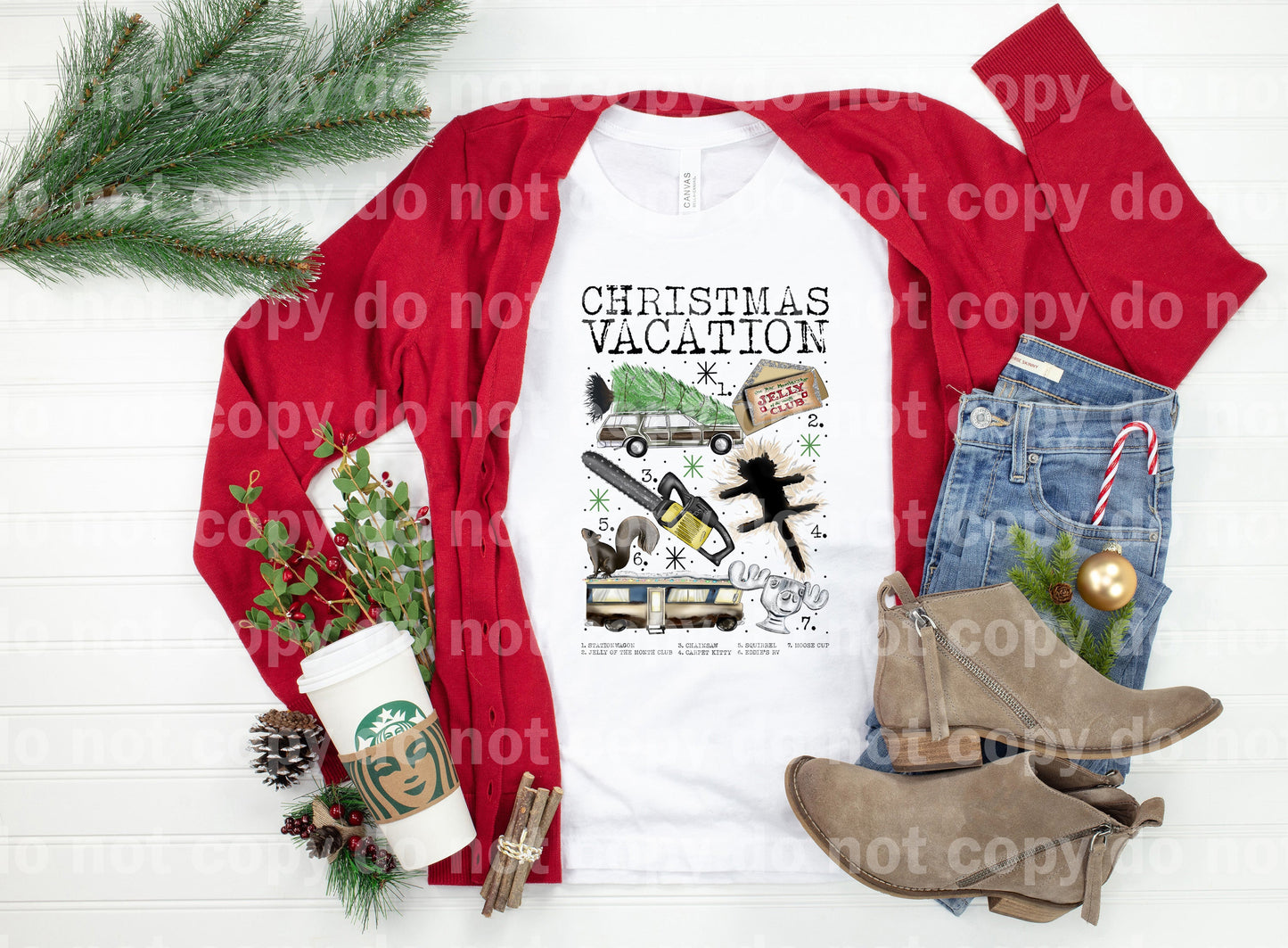 Christmas Vacation Dream Print or Sublimation Print