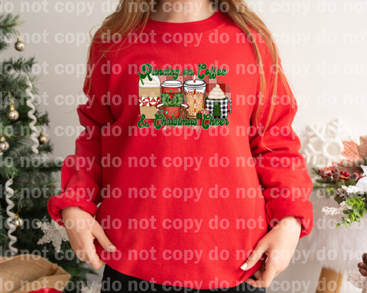 Running On Coffee And Christmas Cheer Dream Print or Sublimation Print
