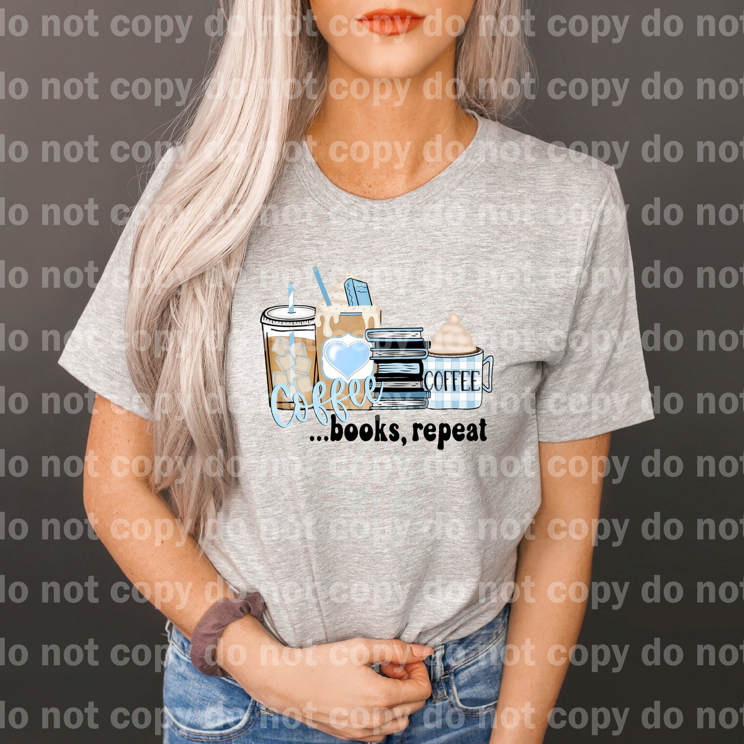 Coffee Books Repeat Dream Print or Sublimation Print
