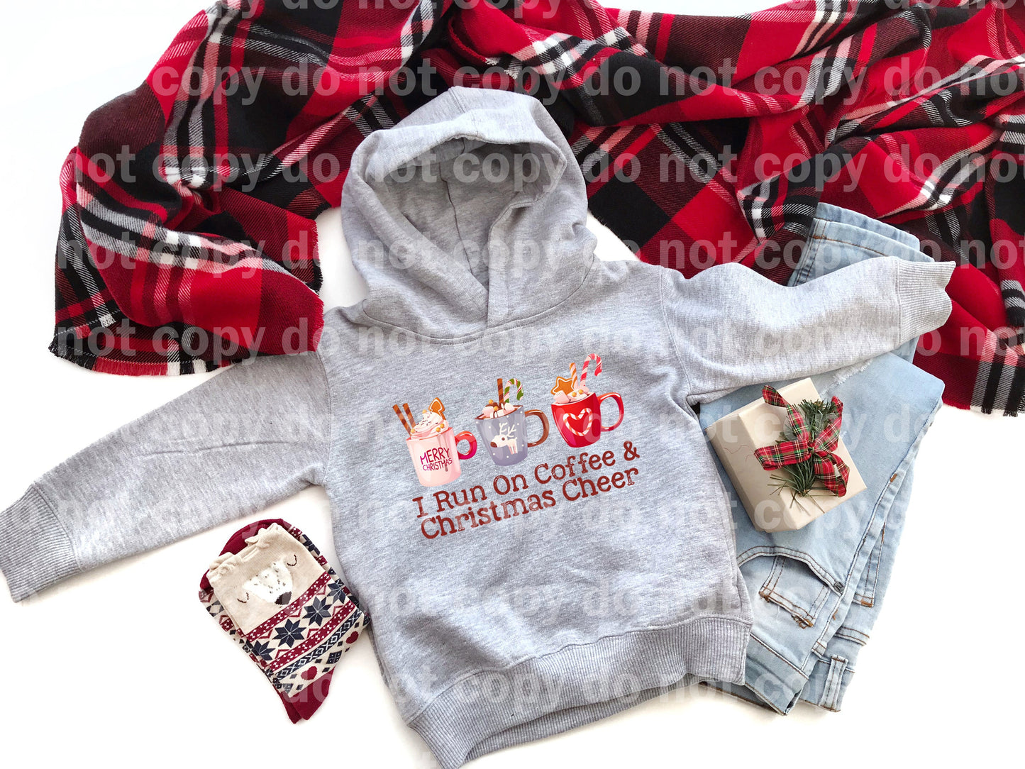 I Run On Coffee And Christmas Cheer Dream Print or Sublimation Print