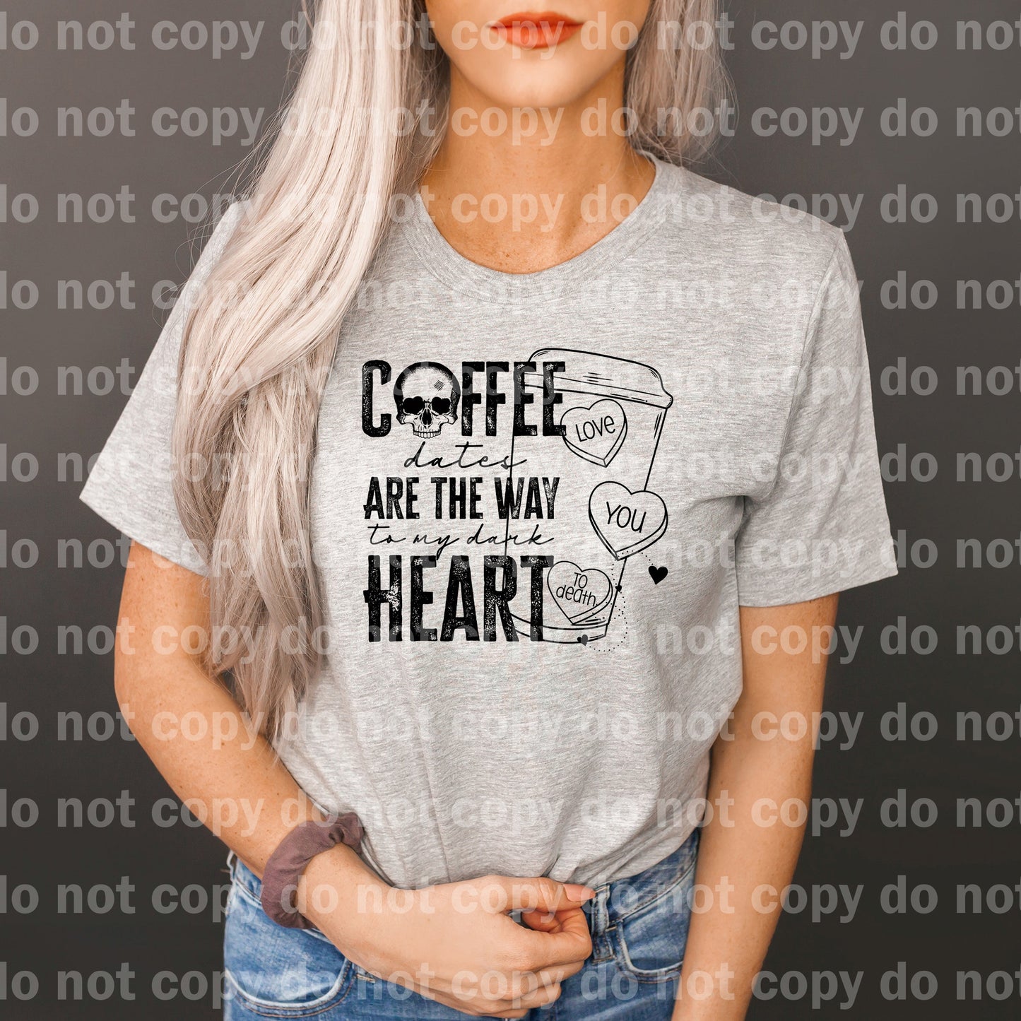 Coffee Dates Are The Way To My Dark Heart Dream Print or Sublimation Print