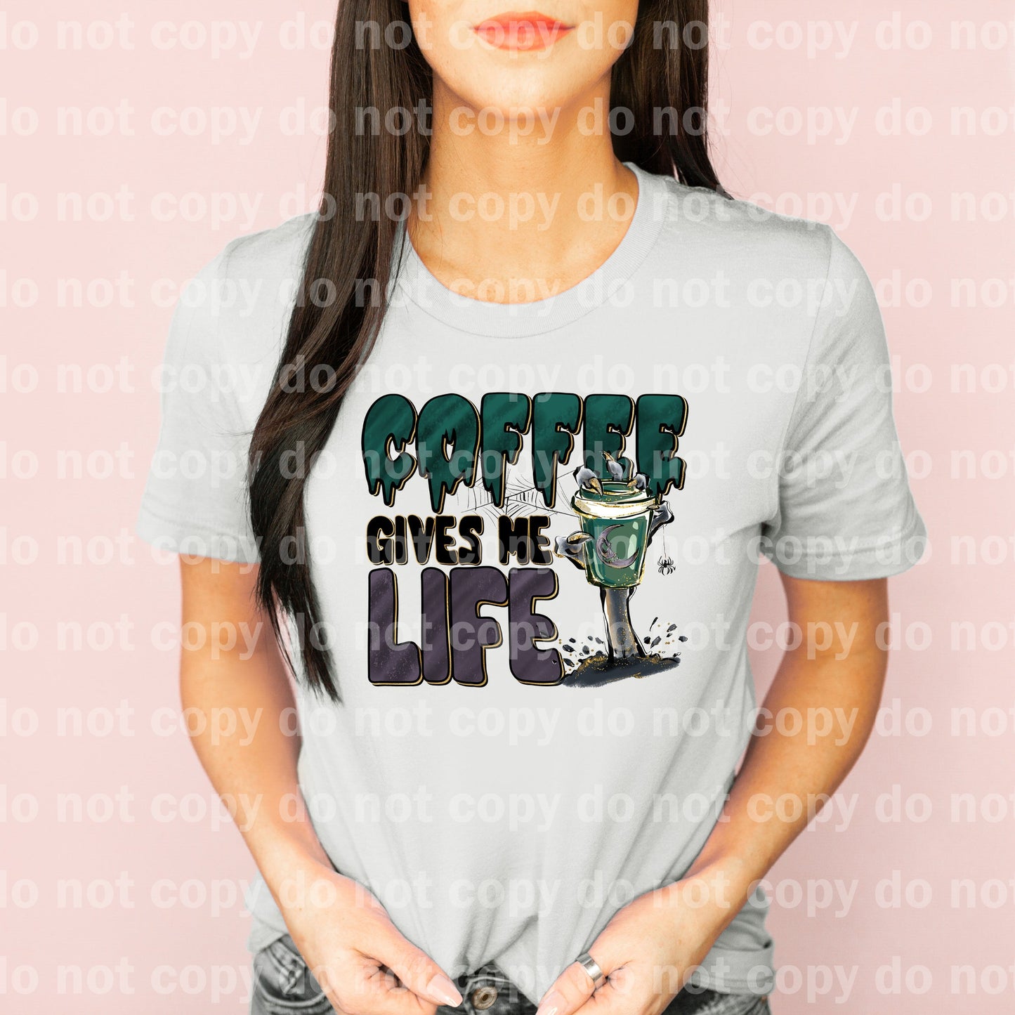 Coffee Gives Me Life Dream Print or Sublimation Print