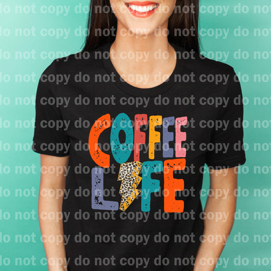 Coffee Life Lightning Bolt Dream Print or Sublimation Print