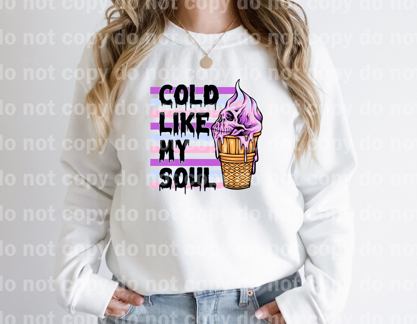 Cold Like My Soul Ice Cream Dream Print or Sublimation Print