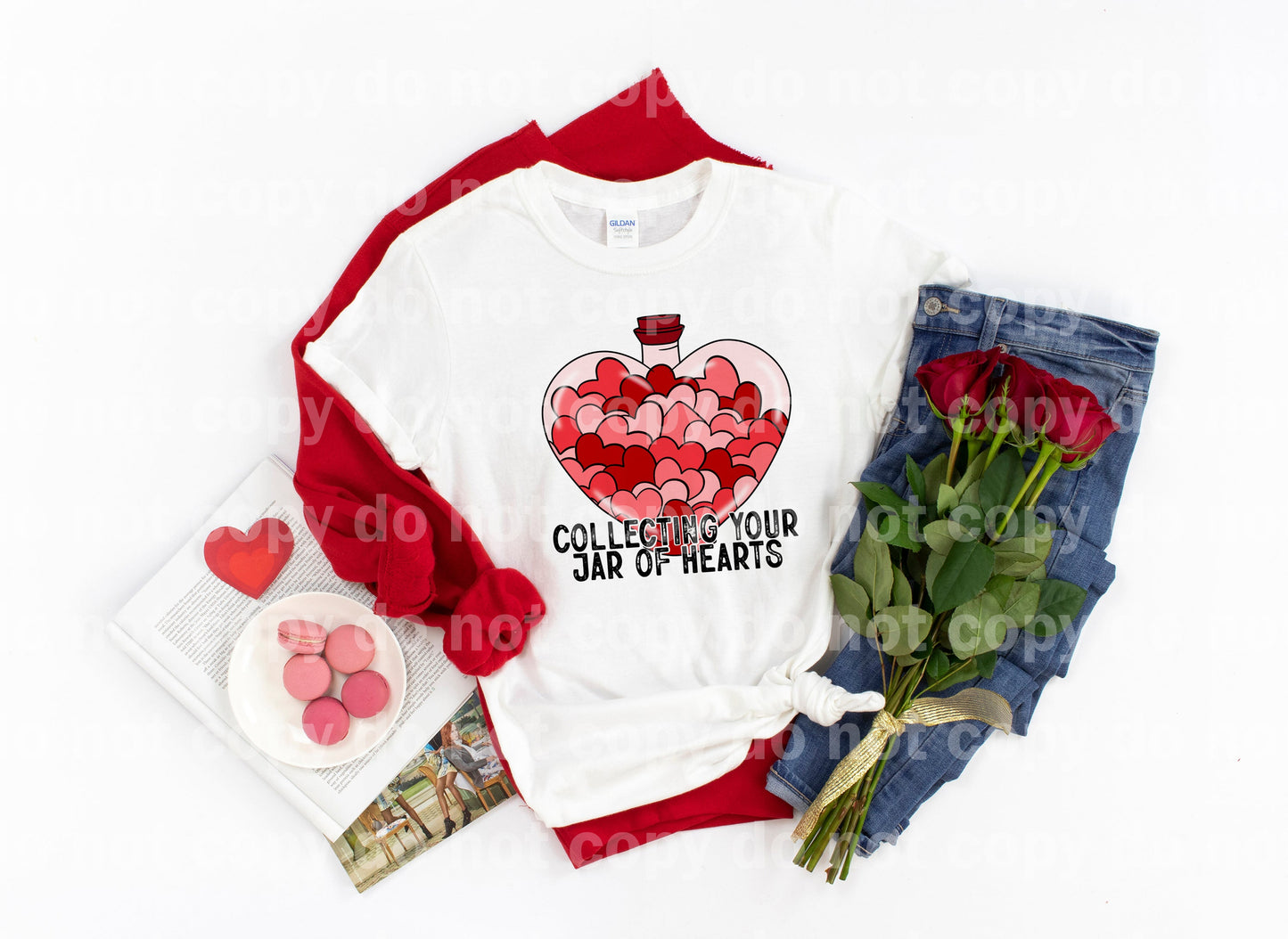 Collecting Your Jar Of Hearts Distressed Dream Print or Sublimation Print