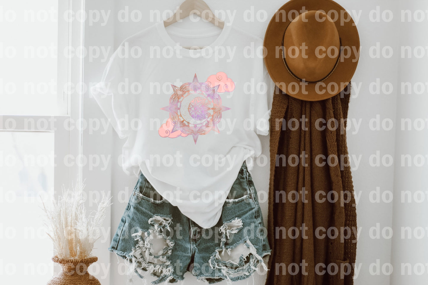 Color Mandala Full Color/One Color Dream Print or Sublimation Print