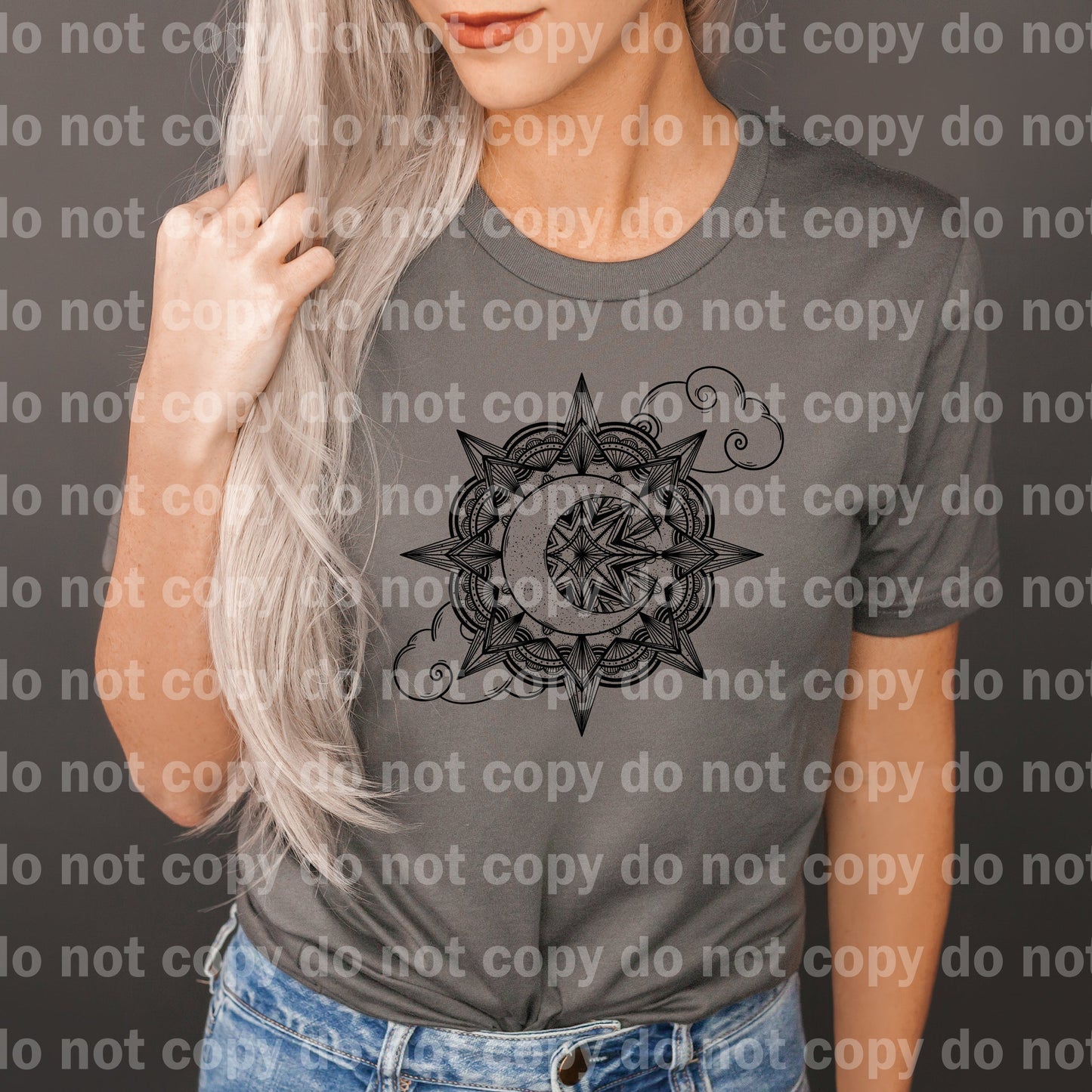 Color Mandala Full Color/One Color Dream Print or Sublimation Print