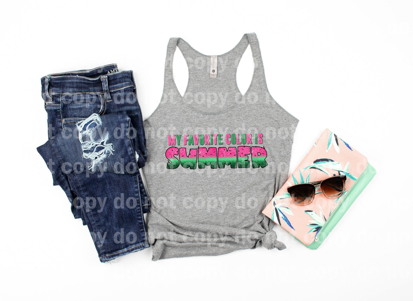 My Favorite Color Is Summer Dream Print or Sublimation Print