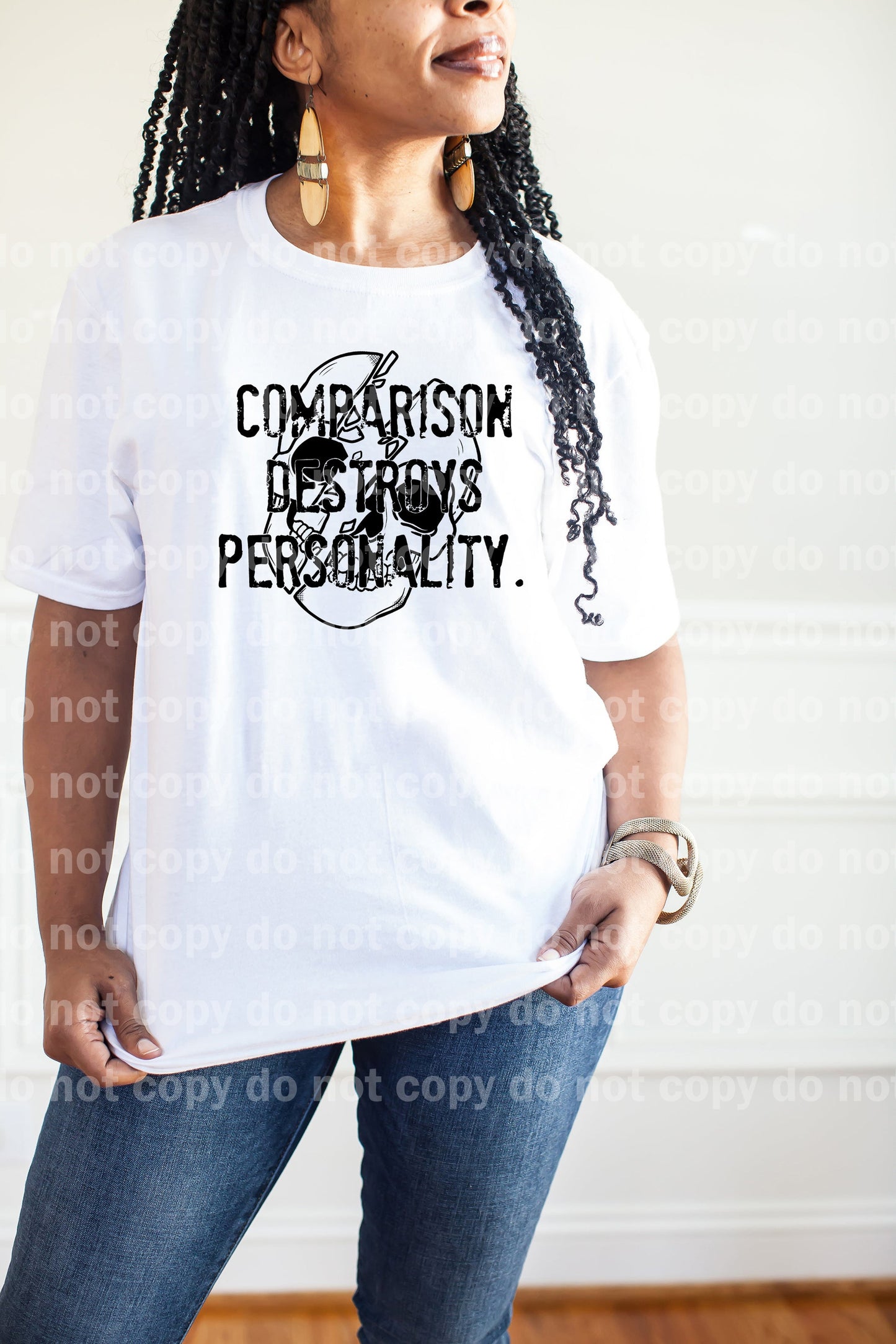 Comparison Destroys Personality Distressed Dream Print or Sublimation Print