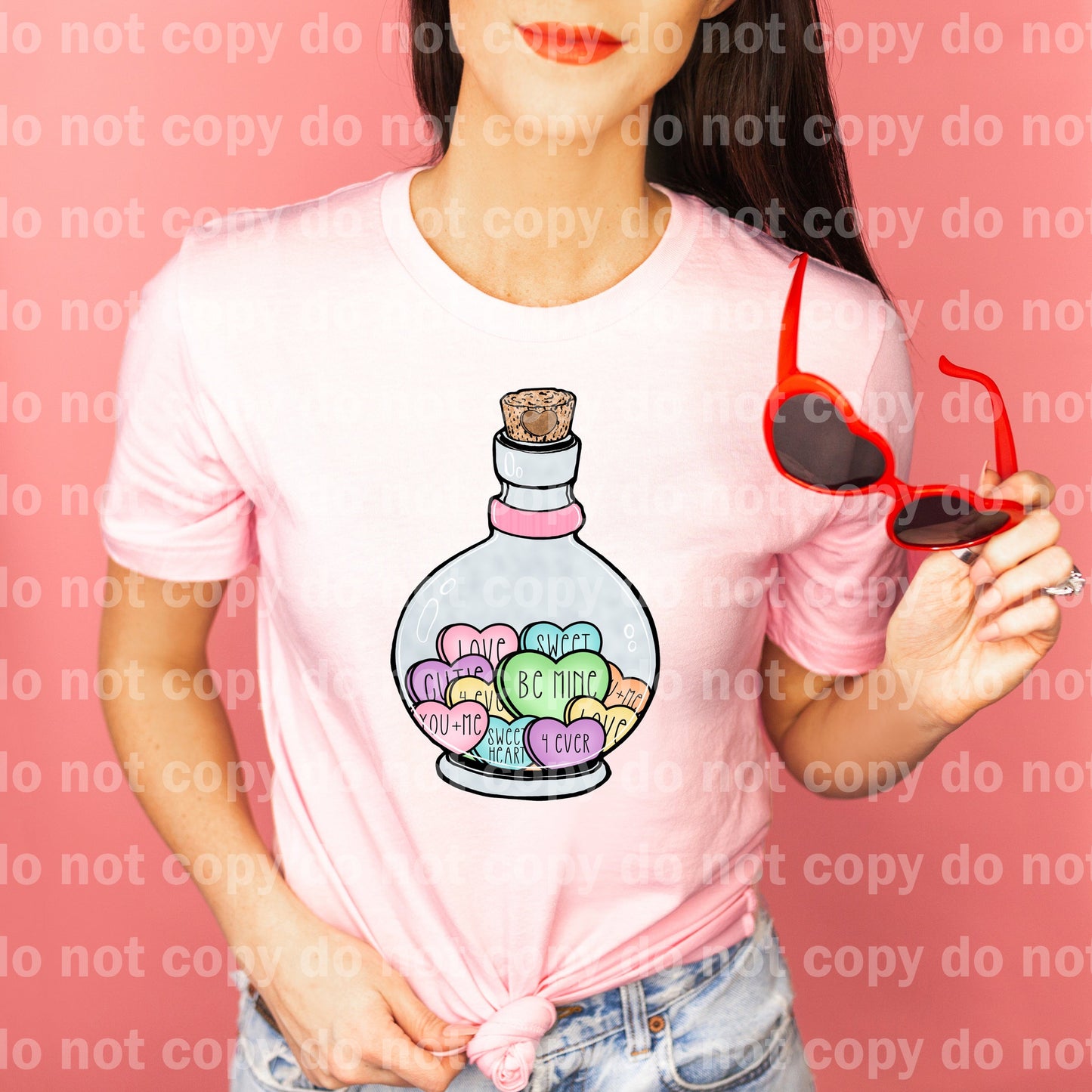 Conversation Hearts Potion Dream Print or Sublimation Print
