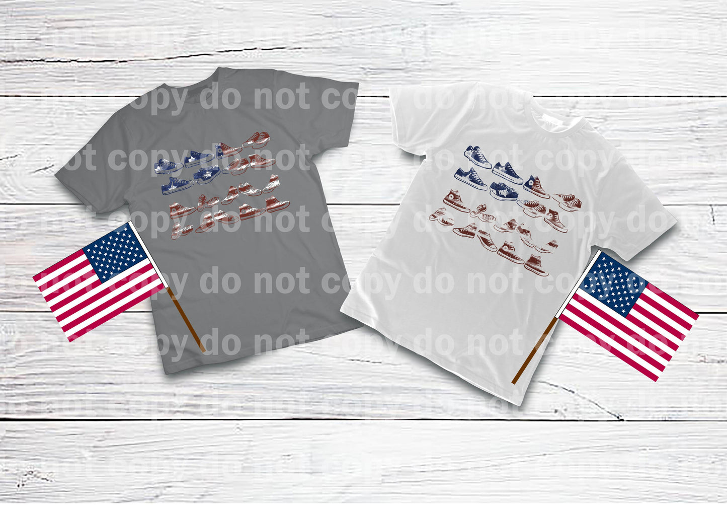 Converse American Flag Dream Print or Sublimation Print