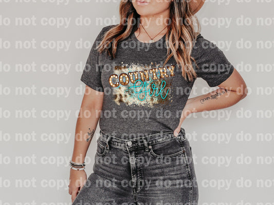 Country Girl Dream print transfer