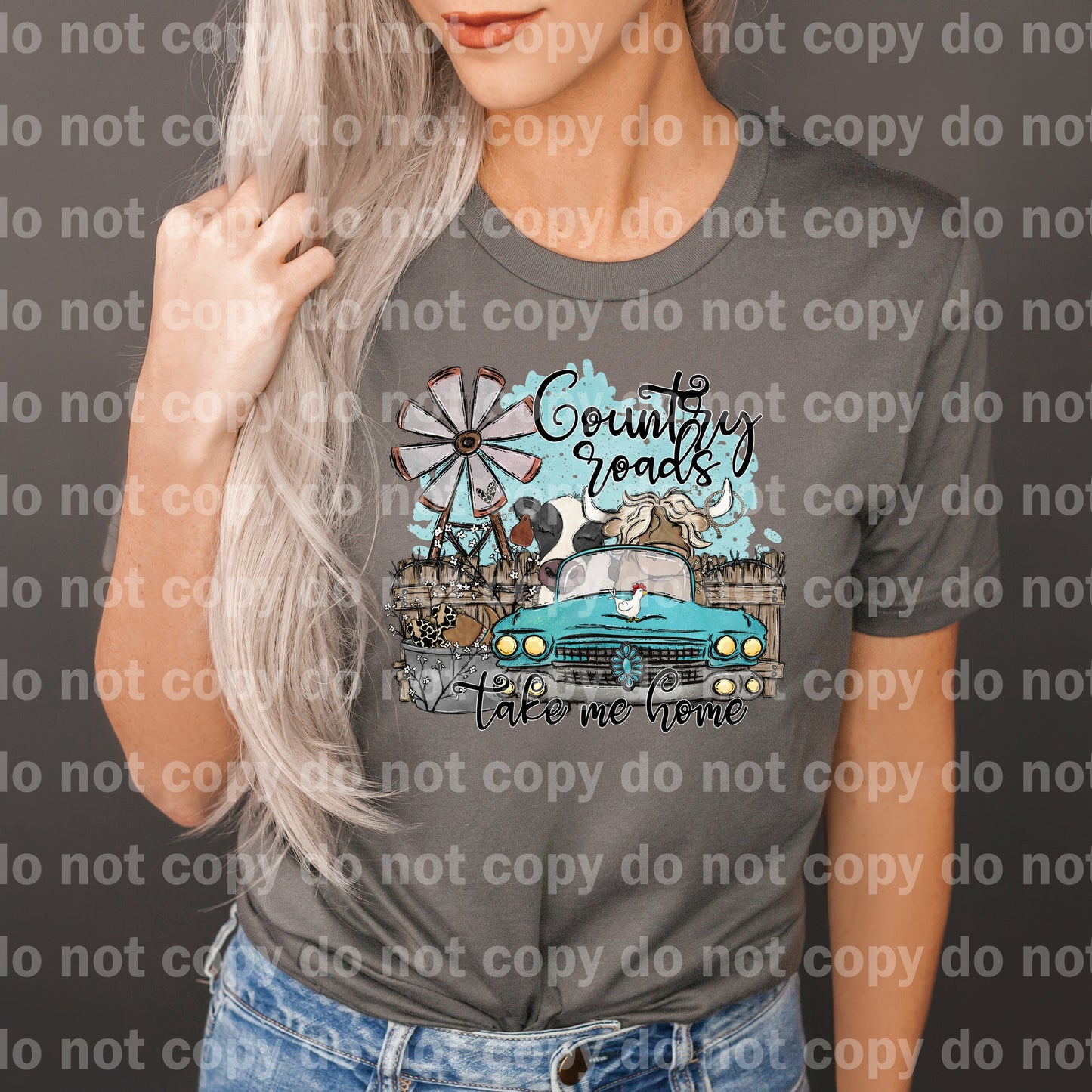 Country Roads Take Me Home Dream Print or Sublimation Print