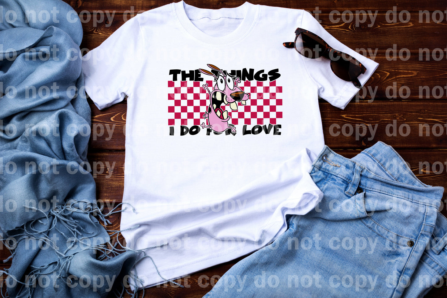The Things I Do For Love Full Color/One Color Dream Print or Sublimation Print