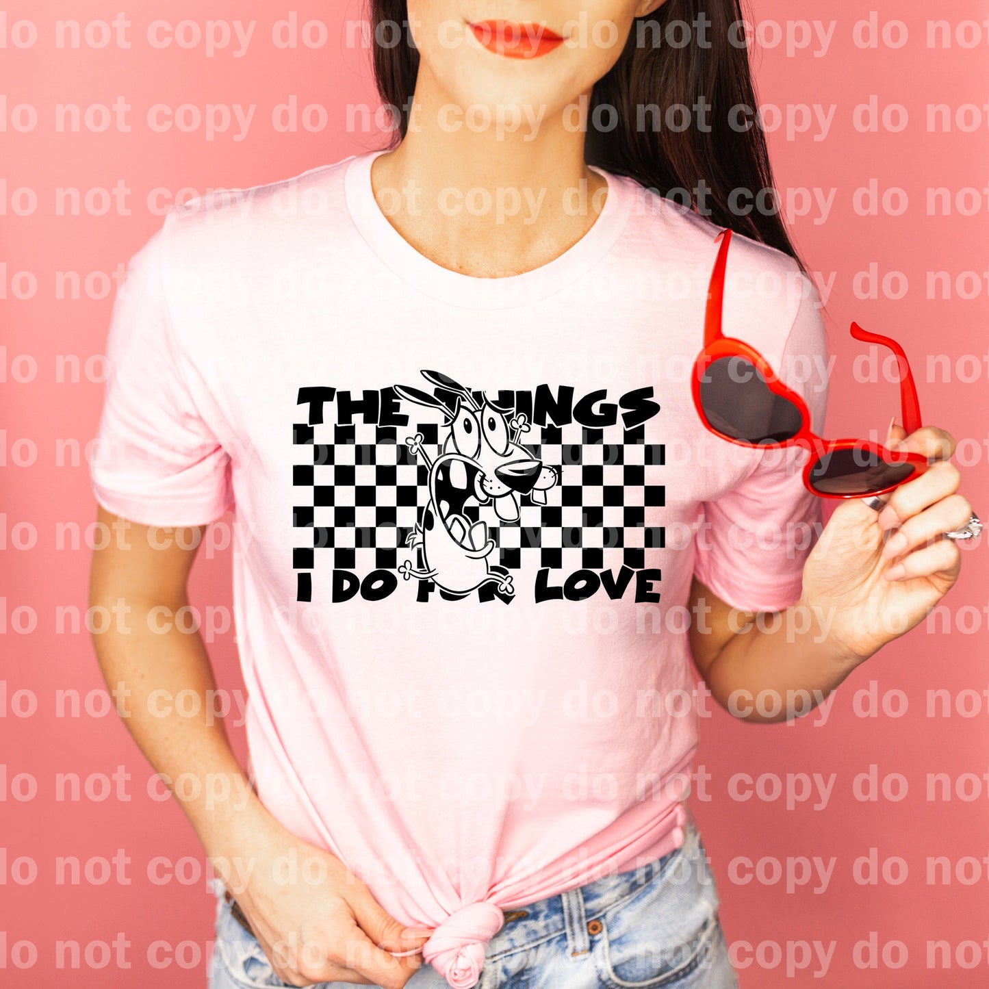 The Things I Do For Love Full Color/One Color Dream Print or Sublimation Print