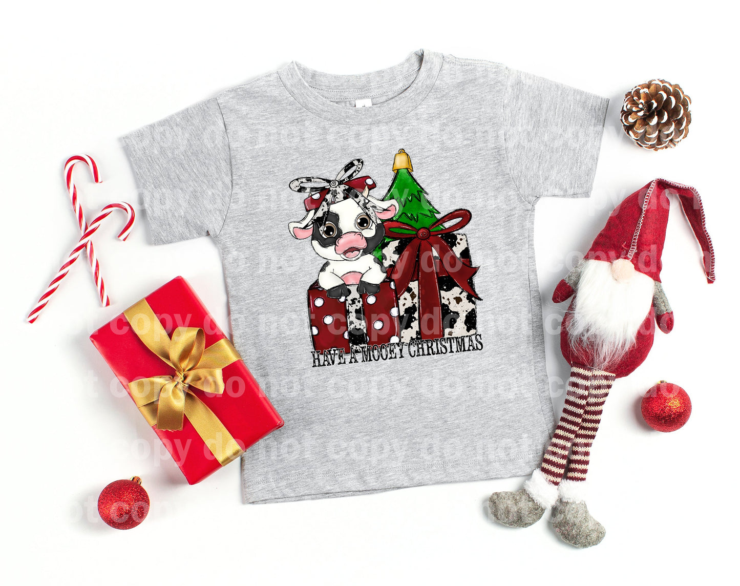 Have A Mooey Christmas Dream Print or Sublimation Print