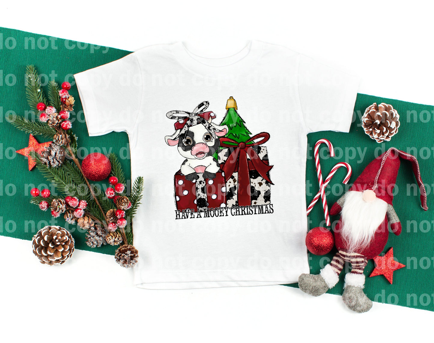 Have A Mooey Christmas Dream Print or Sublimation Print