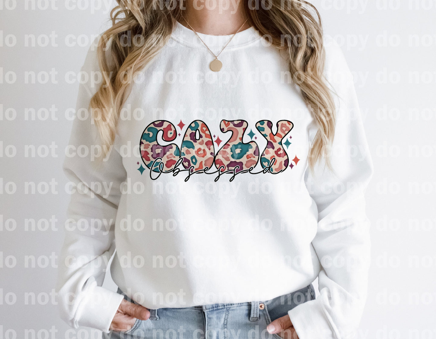 Cozy Obsessed Simple Dream Print or Sublimation Print