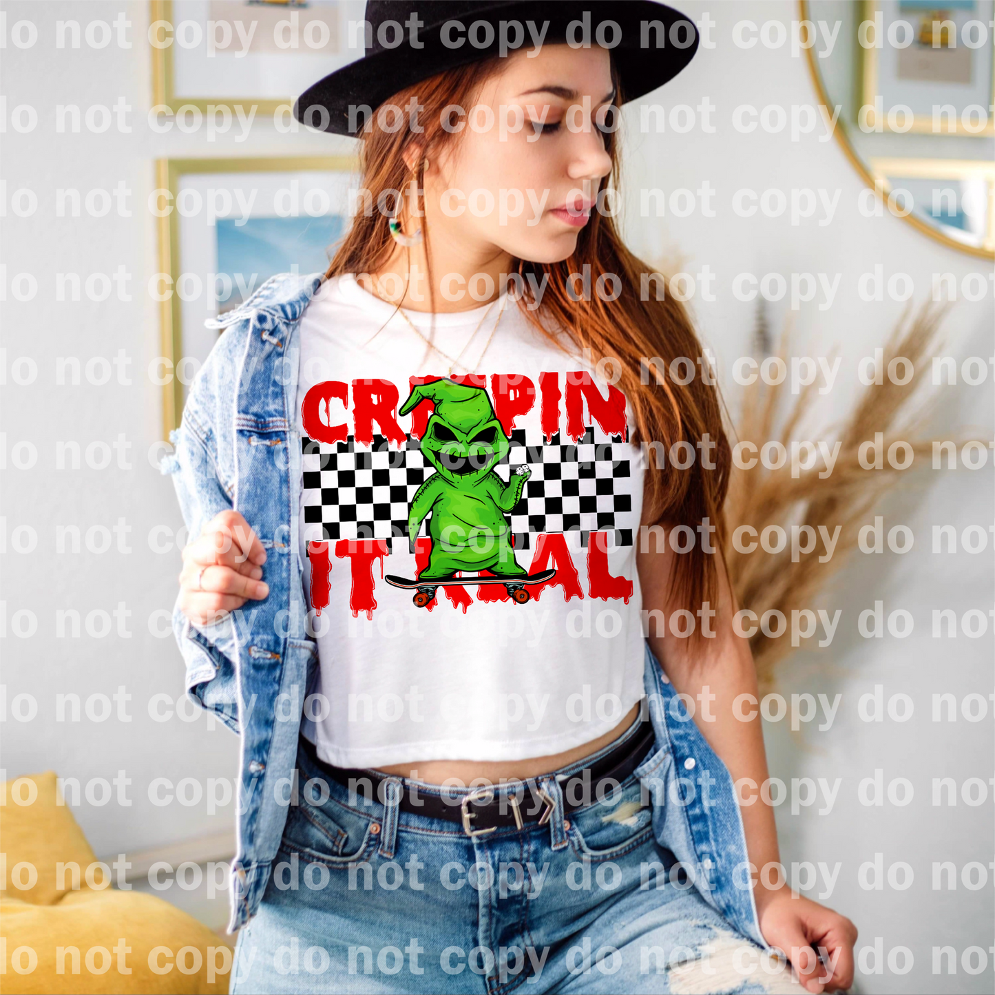 Creepin' it Real Oogie Full Color/One Color Dream Print or Sublimation Print
