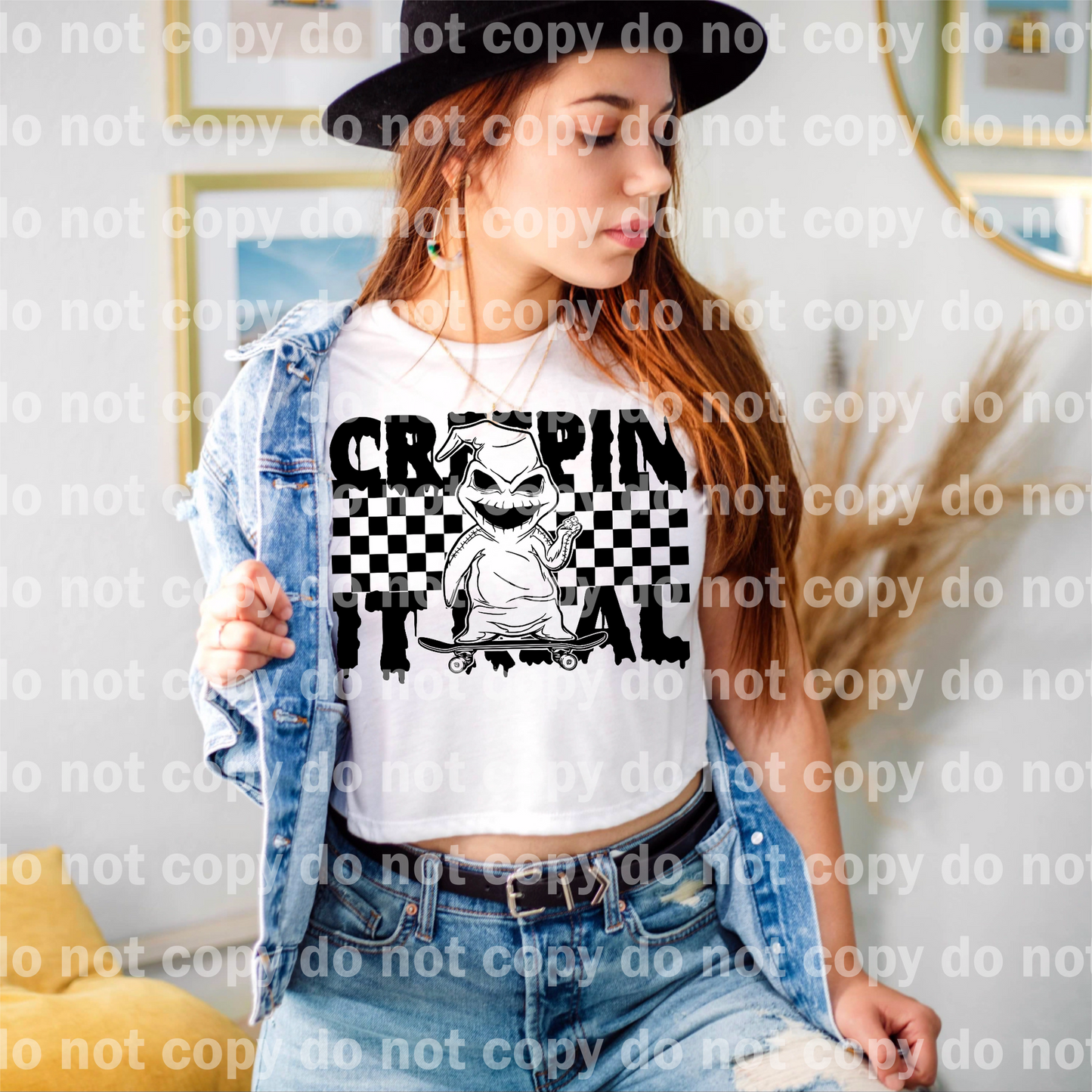Creepin' it Real Oogie Full Color/One Color Dream Print or Sublimation Print
