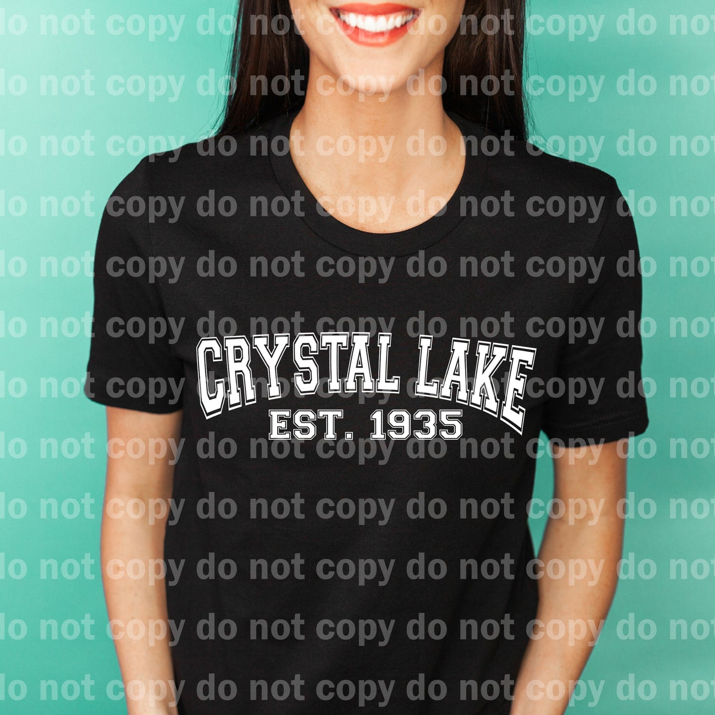 Crystal Lake Est 1935 Black/White Dream Print or Sublimation Print